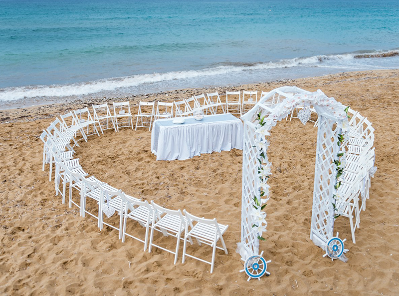 Book your wedding day in Paphos Beach